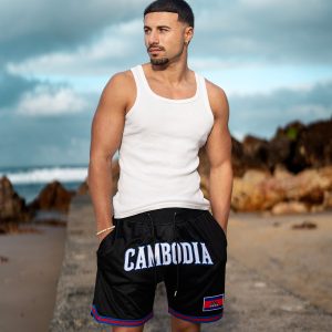 Cambodia Heritage Basketball Shorts - Image 13