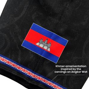 Cambodia 'Angkor Wat' Baseball Jersey - Image 8