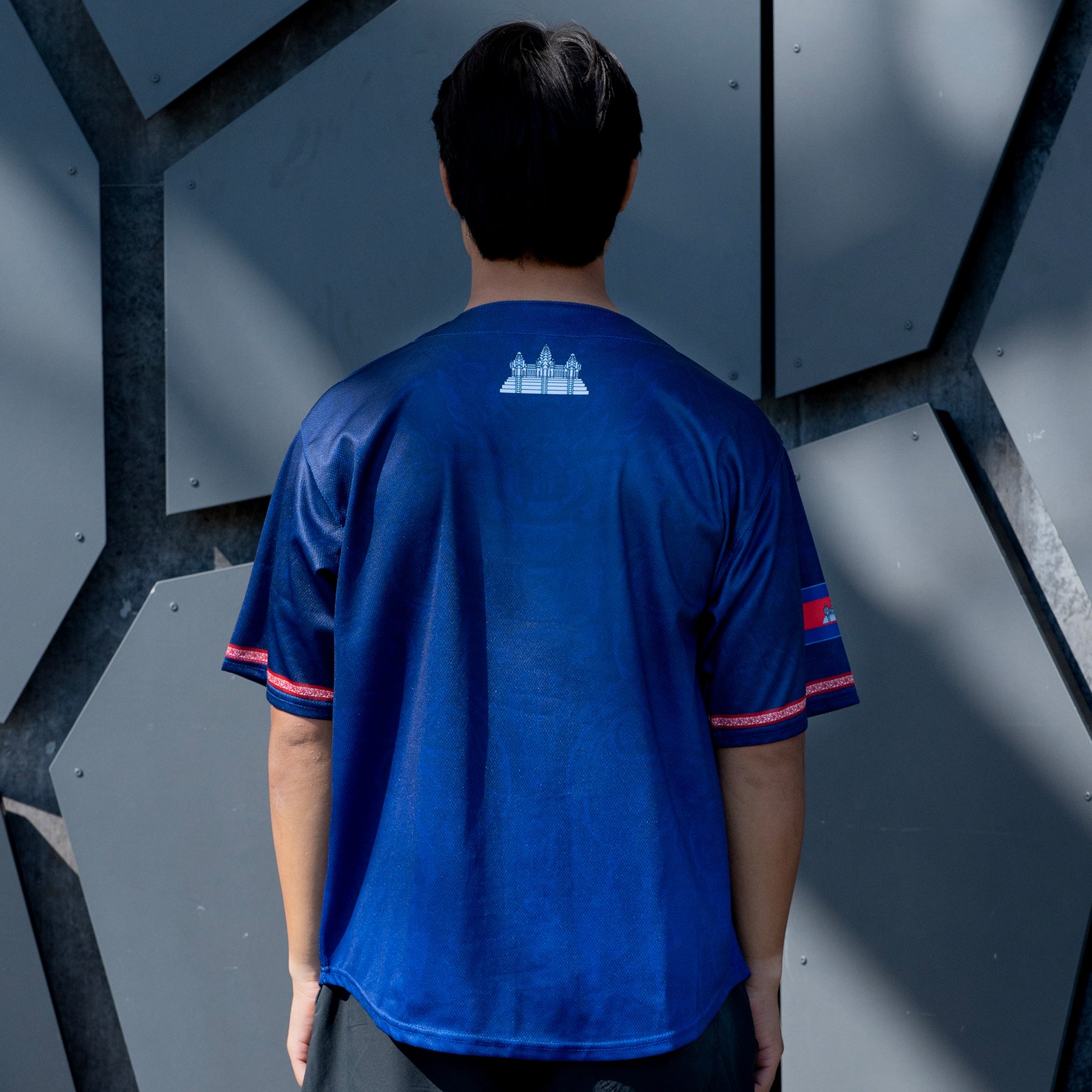 Cambodia 'Angkor Wat' Baseball Jersey - Image 15