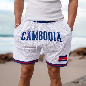 Cambodia Heritage Basketball Shorts - Image 23
