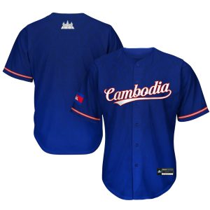 Cambodia 'Angkor Wat' Baseball Jersey - Image 11