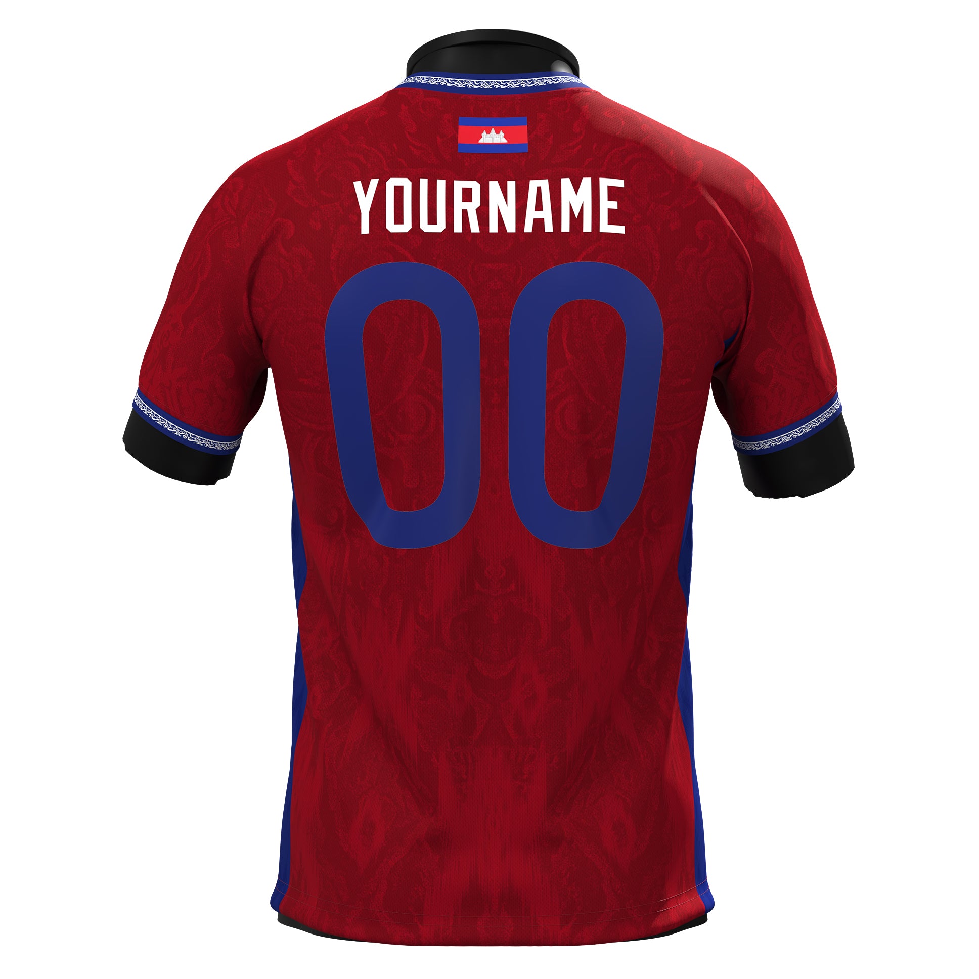 Cambodia Heritage Custom Football Jersey - Image 9