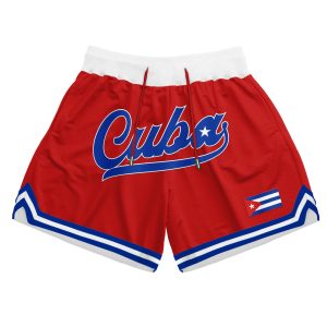 Cuba Heritage Basketball Shorts - Image 11