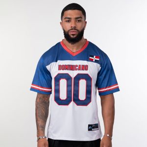 Dominican Republic Heritage Custom Football Jersey - Image 16