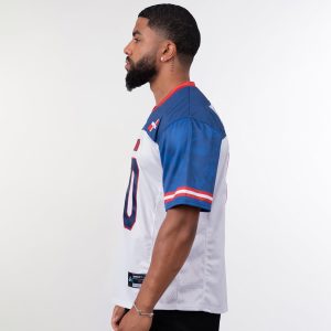 Dominican Republic Heritage Custom Football Jersey - Image 17