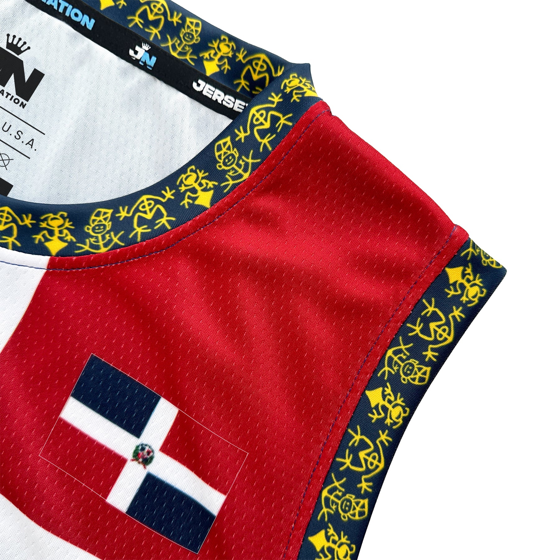 Dominican Republic Heritage Custom Basketball Jersey - Image 9