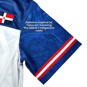 Dominican Republic Heritage Custom Football Jersey - Image 13