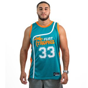 Jackie Moon Flint Tropics Basketball Jersey - Image 2
