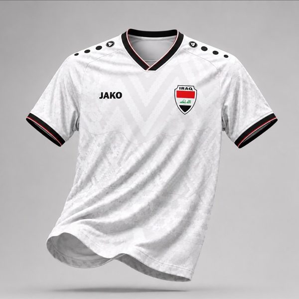 Men's Replica Jako Iraq Home Jersey 2026