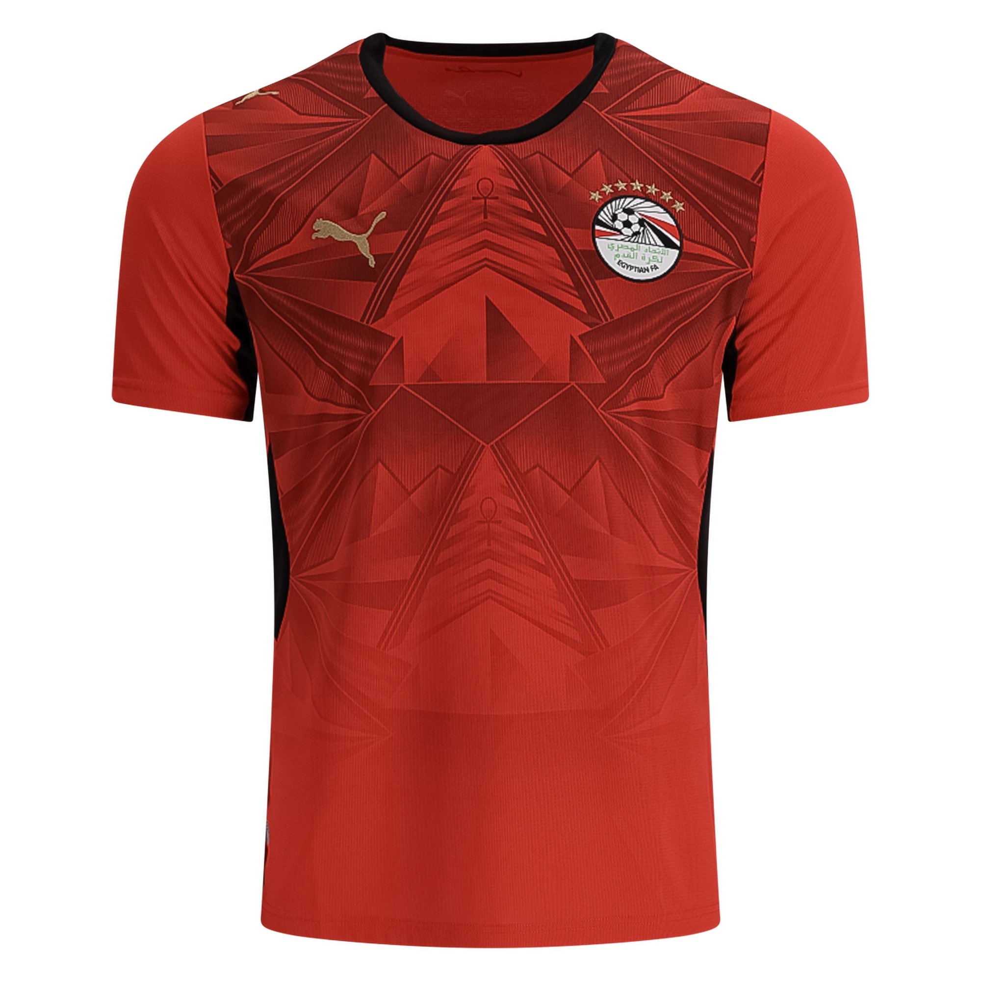 Men's Replica Puma Egypt Home Jersey 2026-002 Men's Replica Puma Egypt Home Jersey 2026 - Image 1