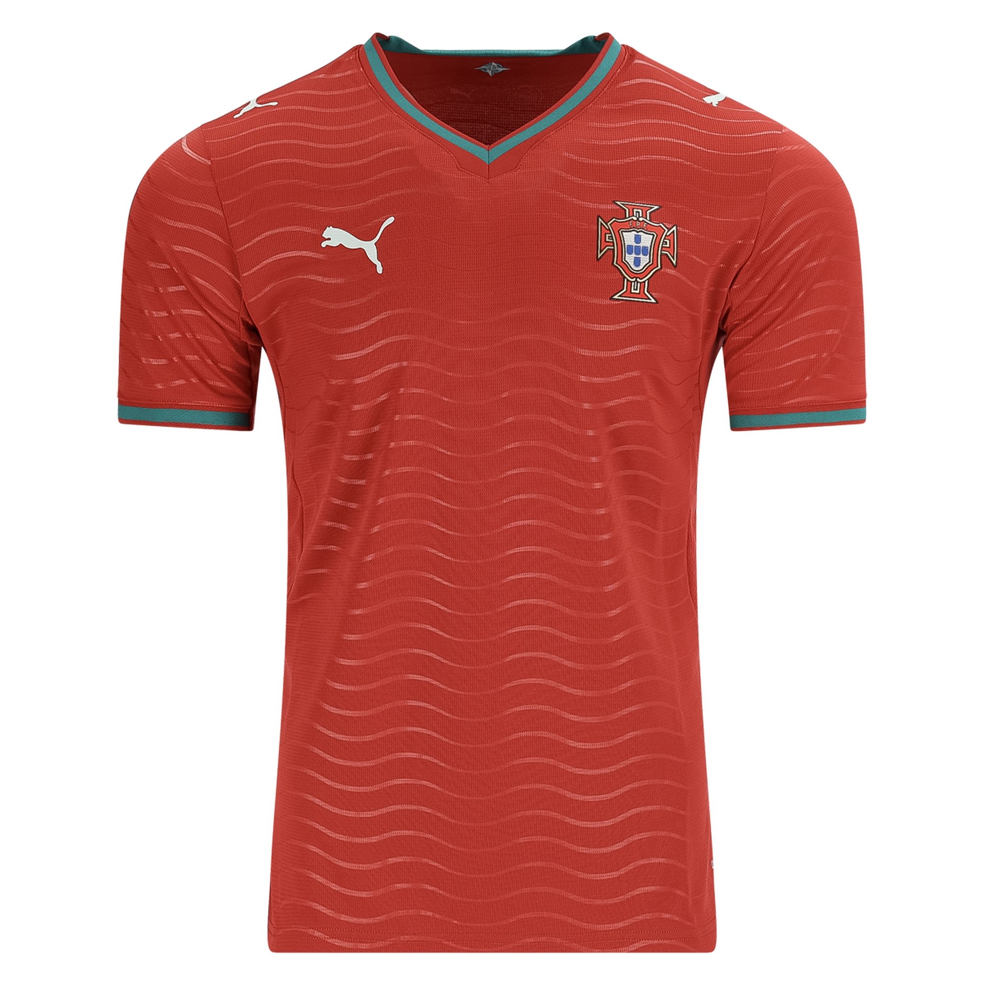 Men's Replica Puma Portugal Home Jersey 2026-002 Men's Replica Puma Portugal Home Jersey 2026 - Image 1