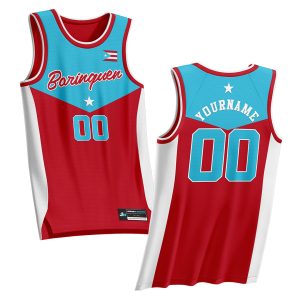 Puerto Rico Heritage Custom Basketball Jersey - Image 10