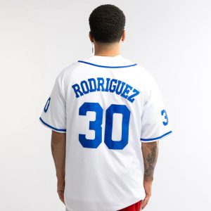 The Sandlot Benny 'The Jet' Rodriguez Baseball Jersey - Image 3